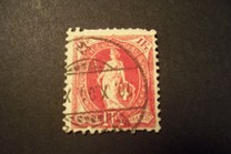 [Definitive 1899-1903 - Standing Helvetia - White Paper, type M10]