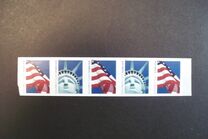 [Flag & Statue of Liberty - Self-Adhesive Coil Stamps (44 cents), 类型 FTE]