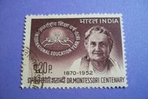 [The 100th Anniversary of the Birth of Doctor Maria Montessori, Educationist, type LM]