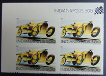 [The 100th Anniversary of the Indianapolis 500 - Self-Adhesive Stamp (44 cents), タイプ FVB]
