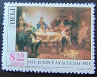 [Airmail - The 150th Anniversary of Spanish Forces' Capitulation at Ayacucho, Scrivi YI1]