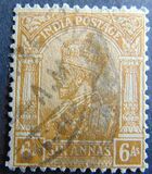 [King George V, 1865-1936 - Inscription "INDIA POSTAGE", tegund XBD]
