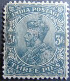 [King George V, 1865-1936 - Inscription "INDIA POSTAGE", tegund XAV]