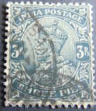 [King George V, 1865-1936 - Inscription "INDIA POSTAGE", tegund XAV1]