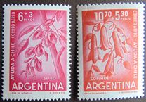 [Airmail - Chilean Earthquake Relief Fund, type RW]