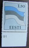 [Estonian Flag and Map, type BV]