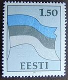 [Estonian Flag and Map, type BV]