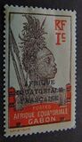 [Warrior - Inscription "CONGO FRANCAIS GABON", Tip F]