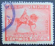 [Airmail - Transfer of Statue of Bolivar to Central Park, New York, type WO11]