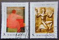 [The 100th Anniversary of the Birth of Noemi, 1890-1957 and Beni Ferenczy, 1890-1967, type EUQ]