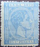 [Alfonso XII - "CUBA 1879", tipo E15]