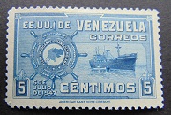 [The 1st Anniversary of Greater Colombia Merchant Marine - Freighter "Republica de Venezuela", type RR]
