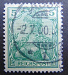 [Germania - Inscription "REICHSPOST", type J2]
