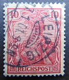[Germania - Inscription "REICHSPOST", type J3]