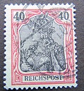 [Germania - Inscription "REICHSPOST", type J8]