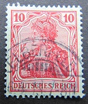 [Germania - Inscription "REICHSPOST", type J3]
