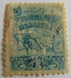 [Map of Nicaragua - Without Watermark, typ M26]