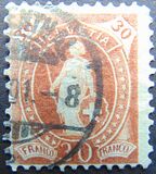 [Helvetia - Different Watermark, Scrivi M14]