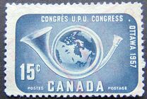[The 14th UPU Congress, Ottawa, típus HW]
