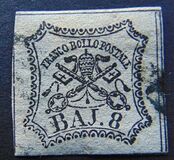 [Coat of Arms- Black Print on Colored Paper, type I]