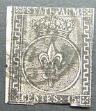 [Coat of Arms - Black Print on Colored Paper, type A2]