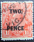 [King George V - Surcharged, タイプ I]