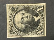 [Benjamin Franklin, 1706-1790 and George Washington, 1732-1799 - Bluish Paper, type B]