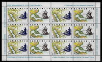 [EUROPA Stamps - The 500th Anniversary of the Discovery of America, प्रकार H]