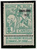 [Overprinted "CHARLEROI 1911", type AO10]