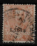 [Italian Postage Stamps Overprinted "Libia", tip A6]