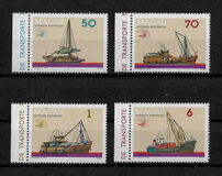 [International Stamp Exhibition "Italia '85" - Rome, Italy - Cargo Boats, Tip HE]