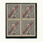 [Issue of 1898-1901 Overprinted in Red, type AN15]