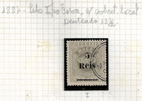 [Crown - No 21 Surcharged, type E]