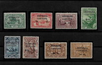[Vasco da Gama Issue - Portuguese Africa Postage Stamps Surcharged, type N]