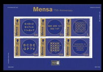 [The 75th Anniversary of Mensa, type CYL]