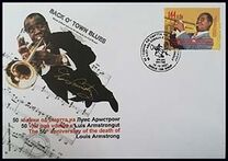 [The 50th Anniversary of the Death of Louis Armstrong, 1901-1971, type CHJ]