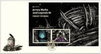 [EUROPA Stamps - Jersey Myths & Legends - Ghost Stories, jenis CQO]