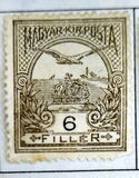 [Turul over Crown of Saint Stephen - Different Watermark, type F89]