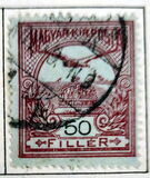 [Turul over Crown of Saint Stephen - Different Watermark, type F97]