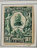 [Issues of 1904 without Overprint - President Nord Alexis, type O14]