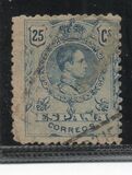 [King Alfonso XIII - Blue Control Numbers on Backside, type BG5]