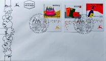[Greetings Stamps. No value expressed, type AQO]