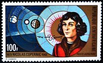 [Airmail - The 500th Anniversary of the Birth of Copernicus, 1473-1543, type LO]