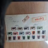 [Parliament Stamps of 1919 Overprinted - No.306-314, type EU]