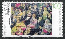 [The 100th Anniversary of the Birth of A. Paul Weber, Otto Pankok and George Grosz, Painters, type BCA]