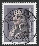 [The 150th Anniversary of the Death of Friedrich Hölderlin, Poet, type BCX]