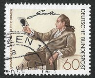 [The 150th Anniversary of the Death of Johann Wolfgang von Goethe, tip AHM]