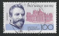 [The 150th Anniversary of the Death of Paul Wallot, Architect, type AXH]