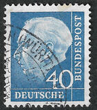 [Professor Th.Heuss - New Size and Colors, тип DB1]