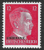 [German Empire Postage Stamps Overprinted "UKRAINE", type A13]